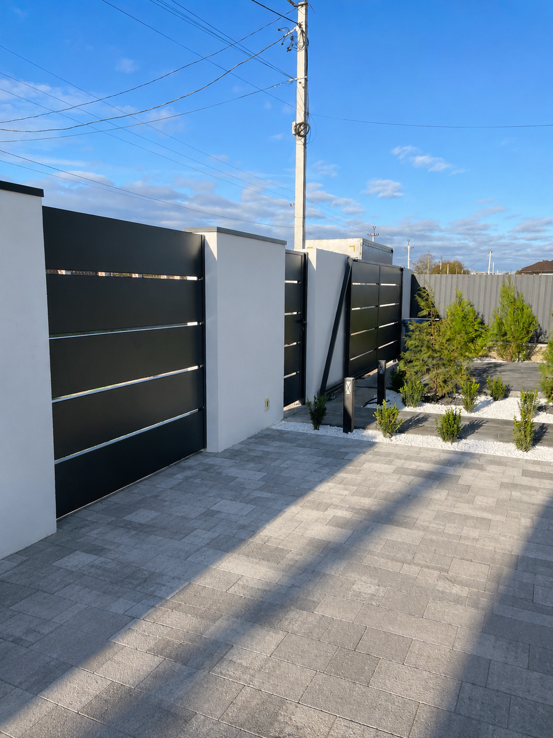 Огородження Modern Line BonaFence ракурс 3