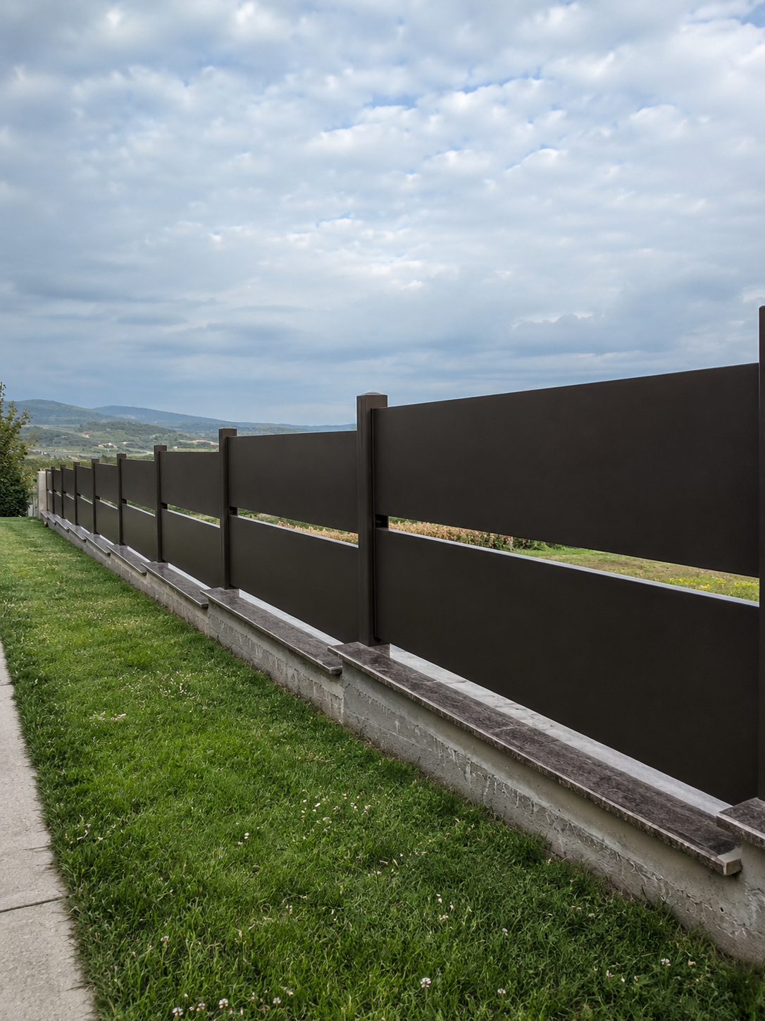 Огородження Modern Line BonaFence ракурс 8